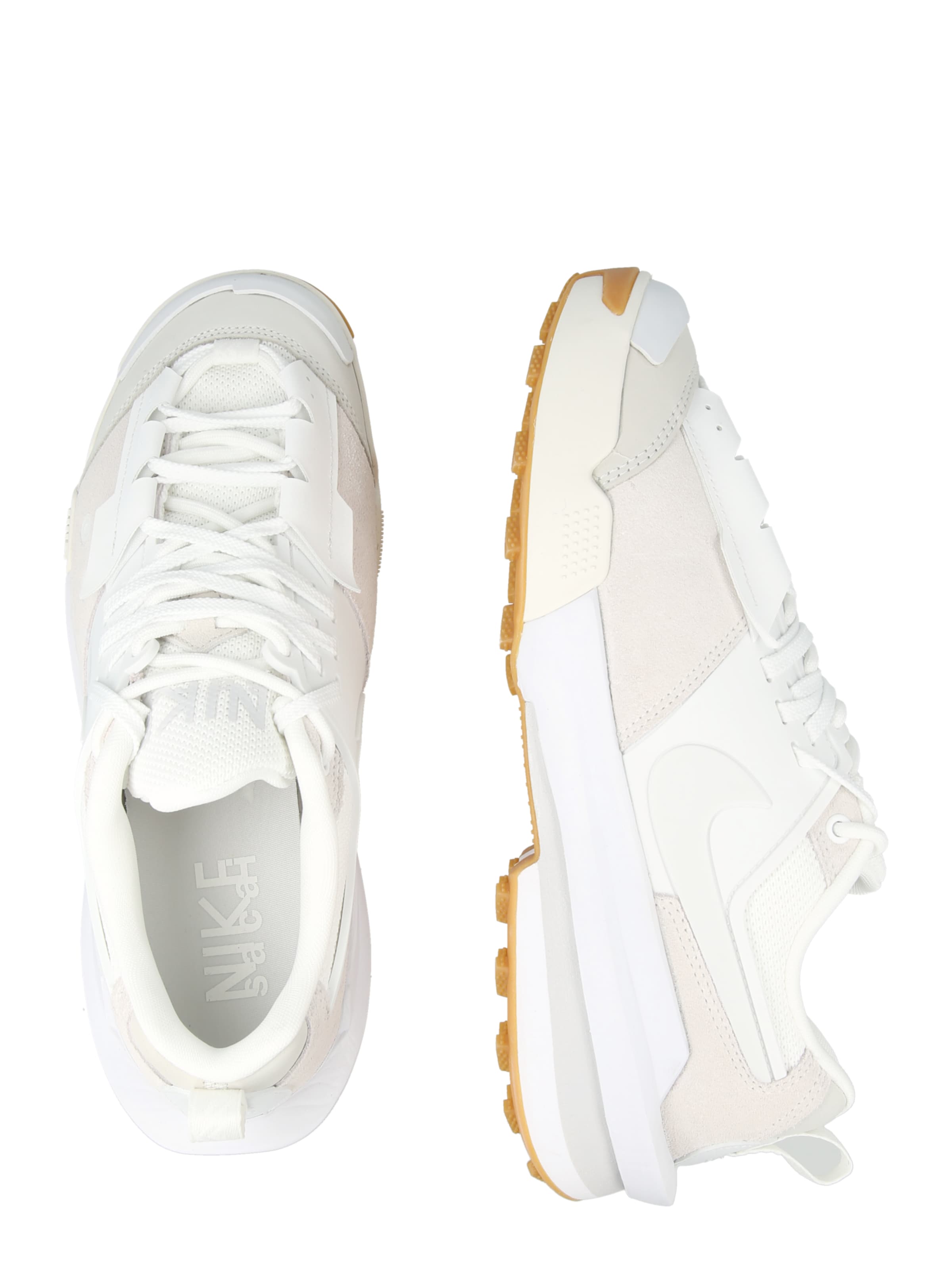 Nike Sportswear Sneakers laag 'Zegamadome x Sacai' in Wit: zijkant