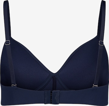 T-shirt Reggiseno 'Lovers' di Skiny in blu