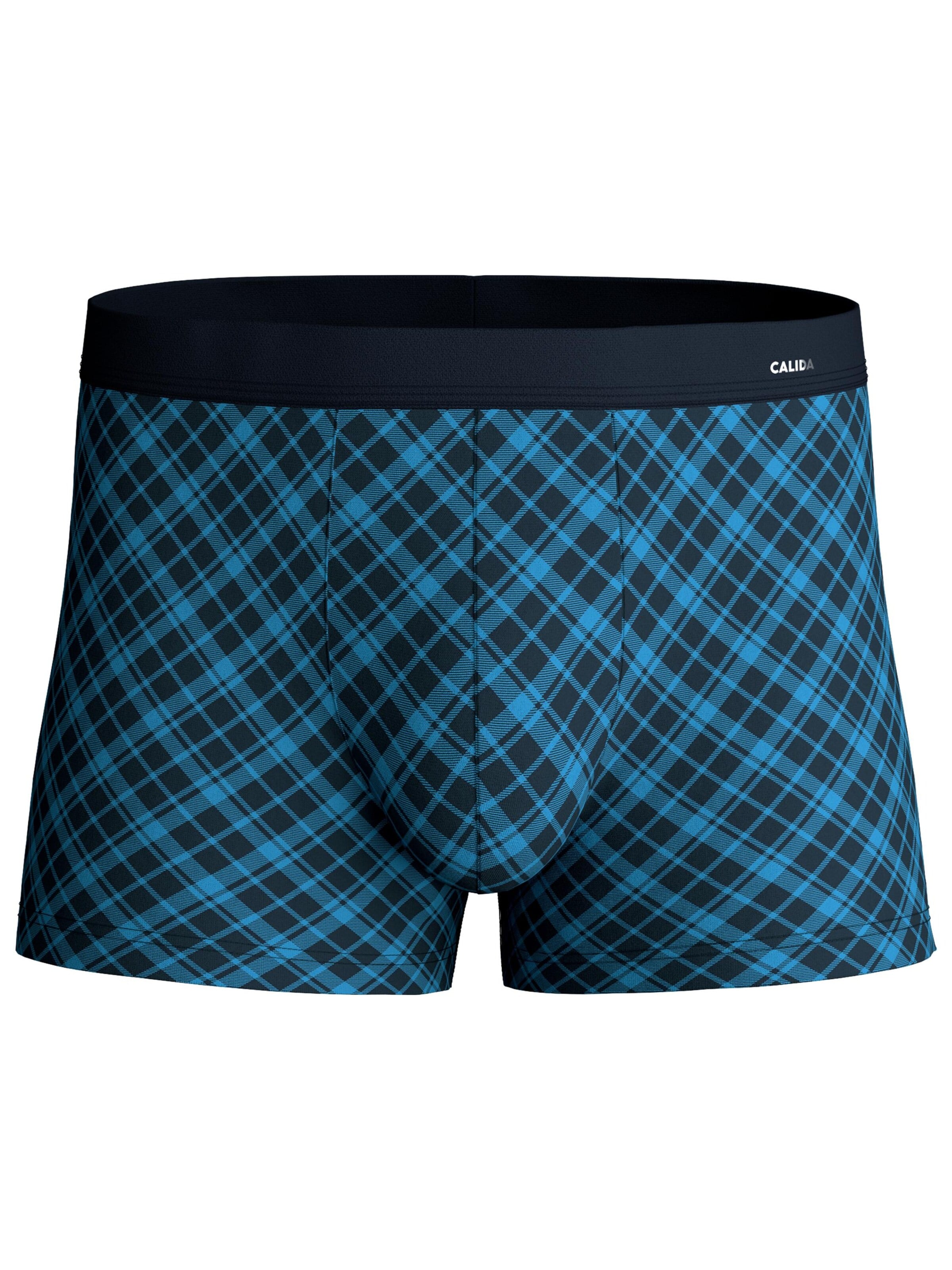 CALIDA Boxershorts 'Cotton Code Design'‌ in Blau: Vorderseite