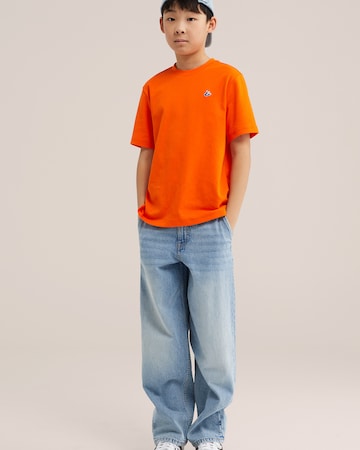 WE Fashion Paita värissä oranssi