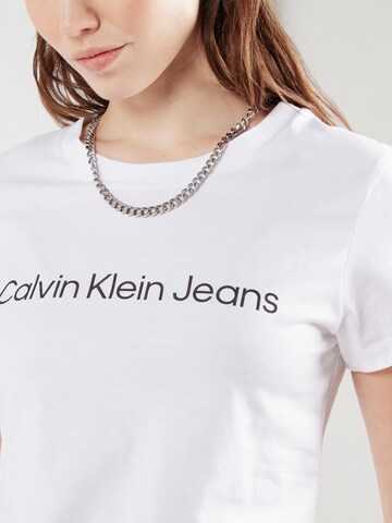 T-shirt Calvin Klein Jeans en blanc