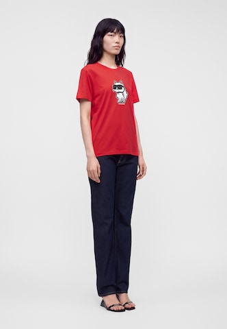 Karl Lagerfeld - Camiseta en rojo
