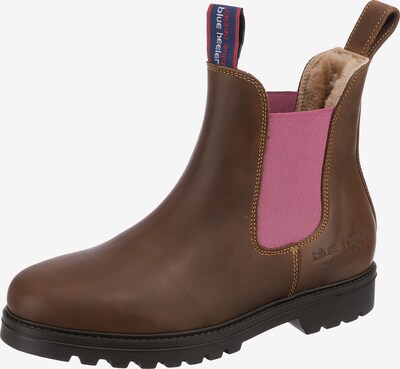 Blue Heeler Chelsea Boots ' Sydney' in braun / pink, Produktansicht
