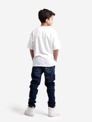 Solang Slimfit Hose Denim Stretch Slim-Fit in Blau