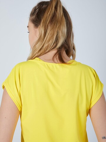 SPORTKIND Functioneel shirt 'Loose Fit' in Geel