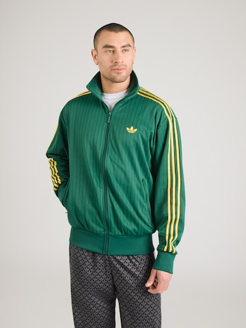Veste de survêtement 'Firebird' ADIDAS ORIGINALS en vert : devant