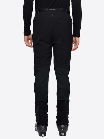 VAUDE Regular Outdoorbroek 'Larice' in Zwart