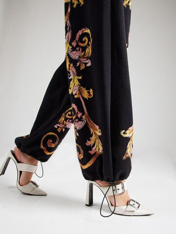 Versace Jeans Couture Ozke Hlače | črna barva