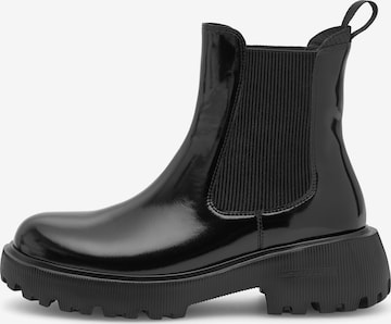 WODEN Chelsea Boots 'Aya Patent' in Schwarz: Vorderseite