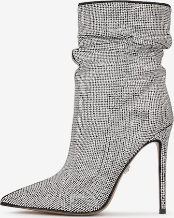 Kazar Ankle Boots in Silver: front