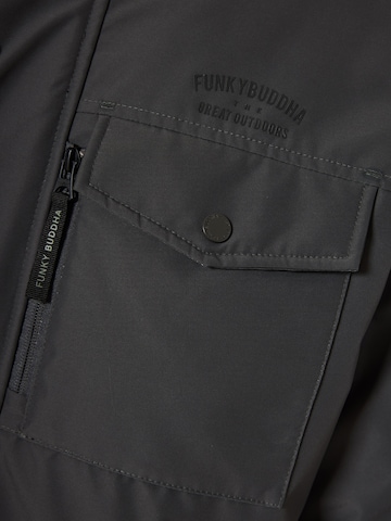 pelēks Funky Buddha Ziemas jaka