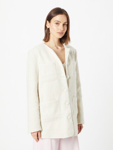 Blazer di Warehouse in beige: frontale