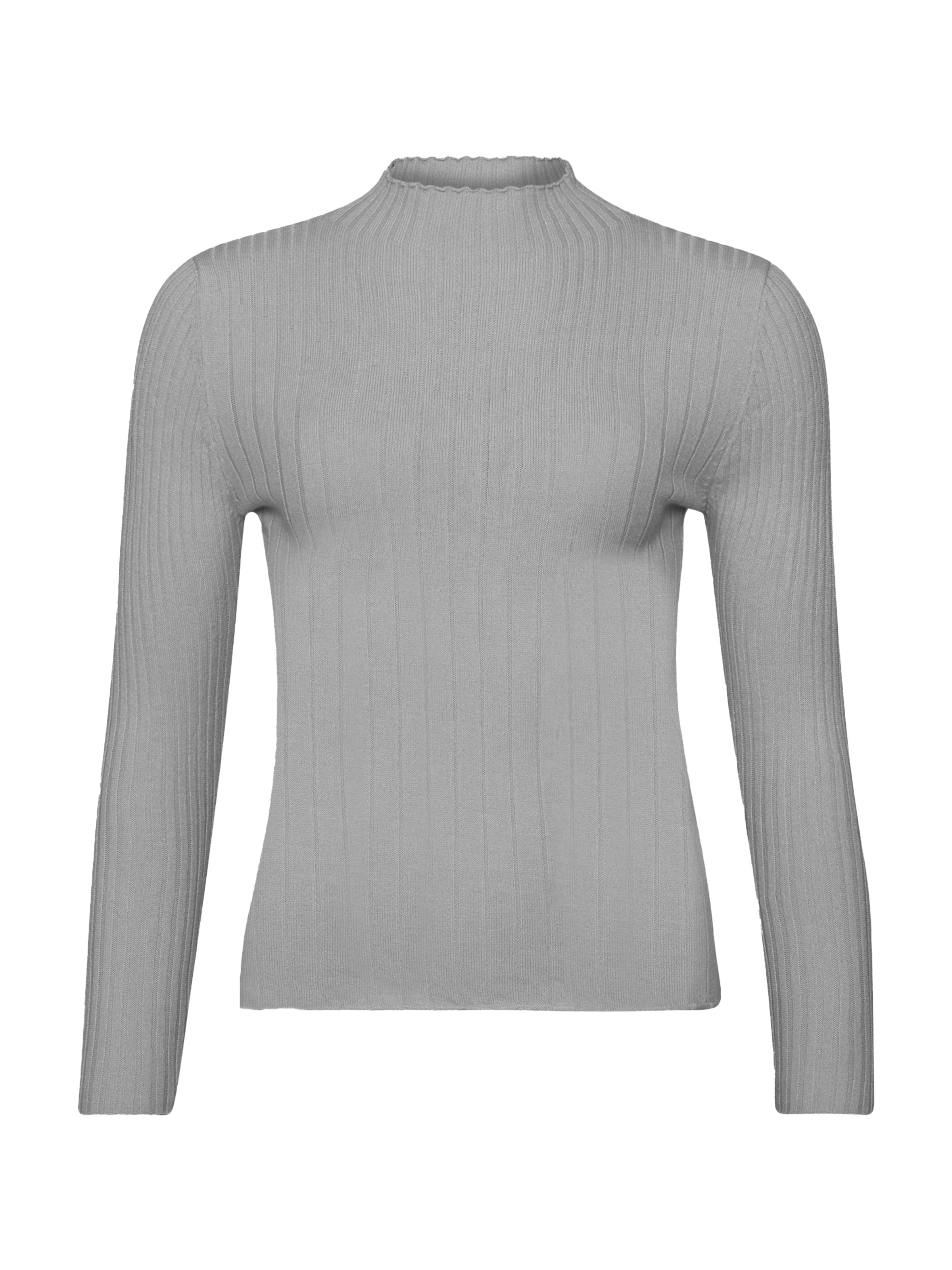 SASSYCLASSY Shirt in Grey: front