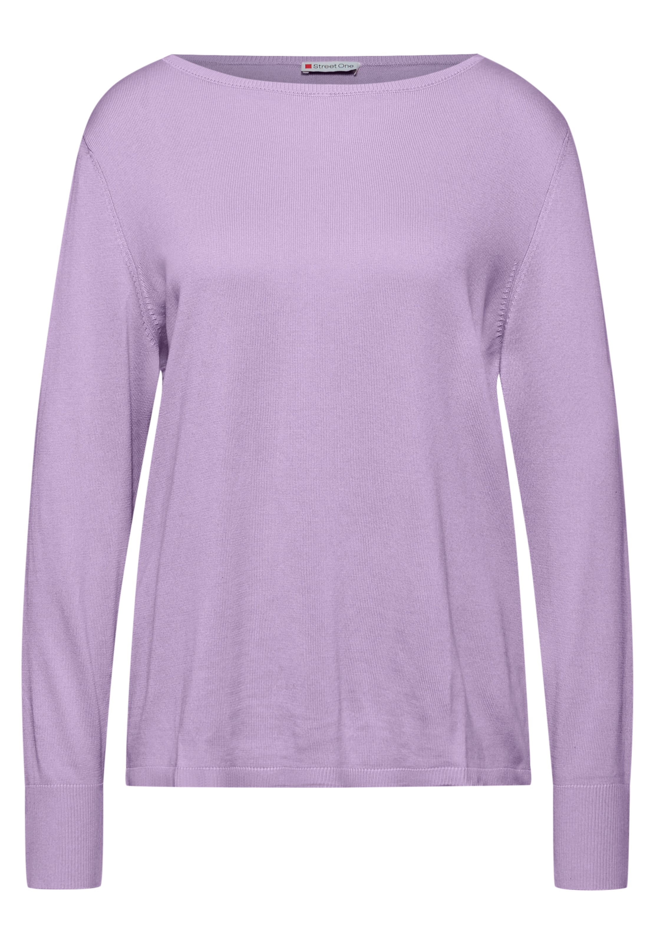 STREET ONE Pullover in Lila: Vorderseite