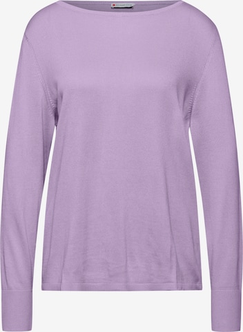 STREET ONE Pullover in Lila: Vorderseite