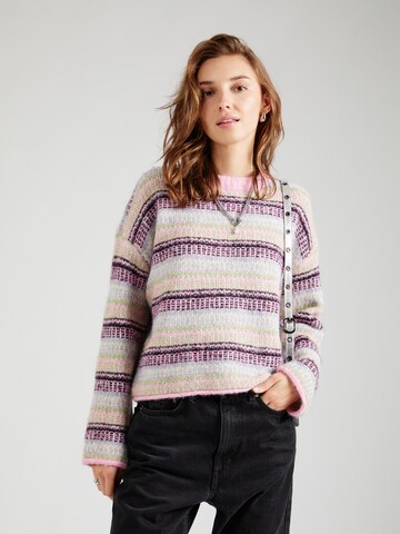 VERO MODA Sweater 'VMROXY' in Pink: front