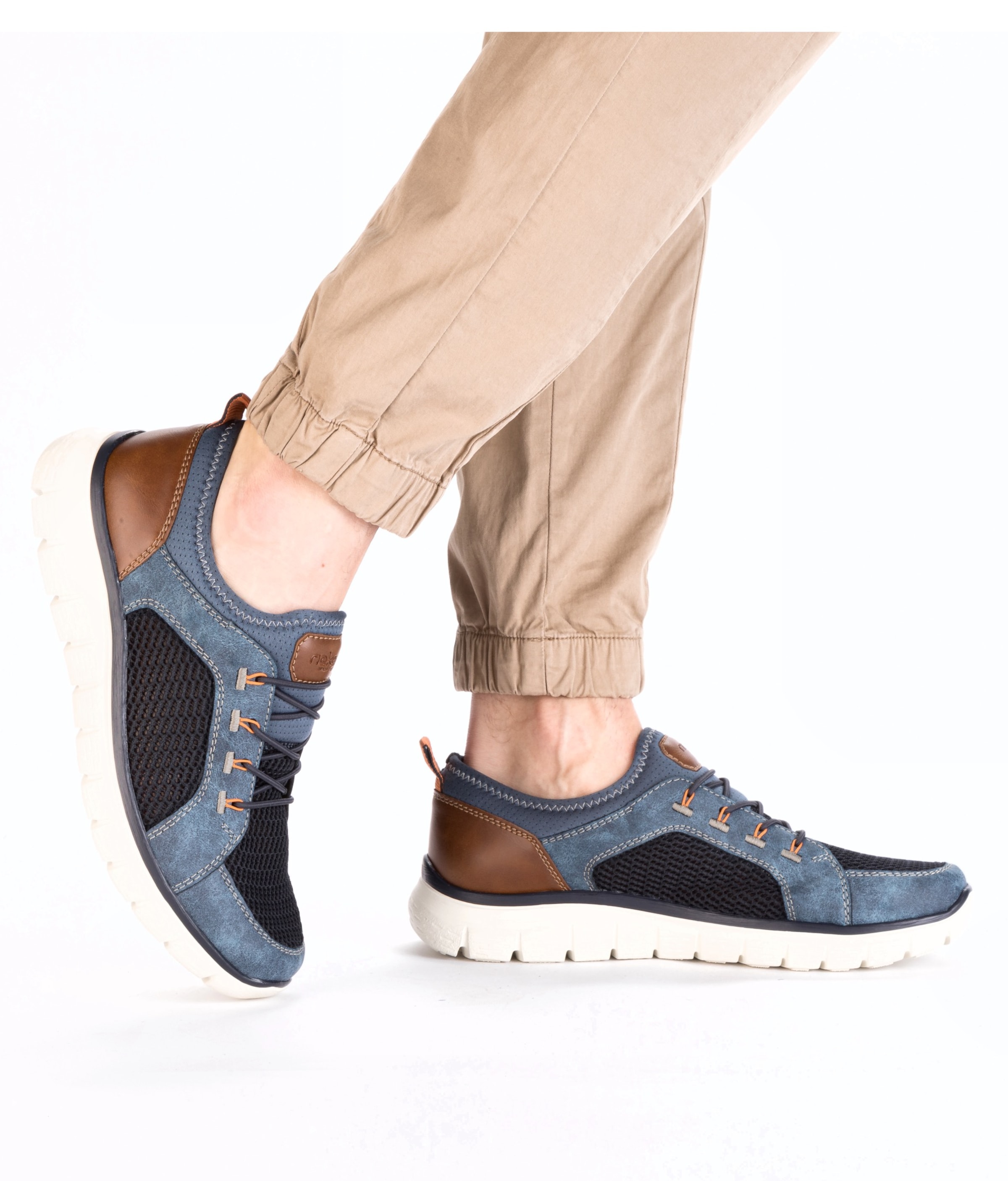 Rieker Slip-Ons in Blue