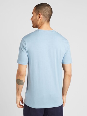 GUESS T-Shirt 'Hedley' in Blau