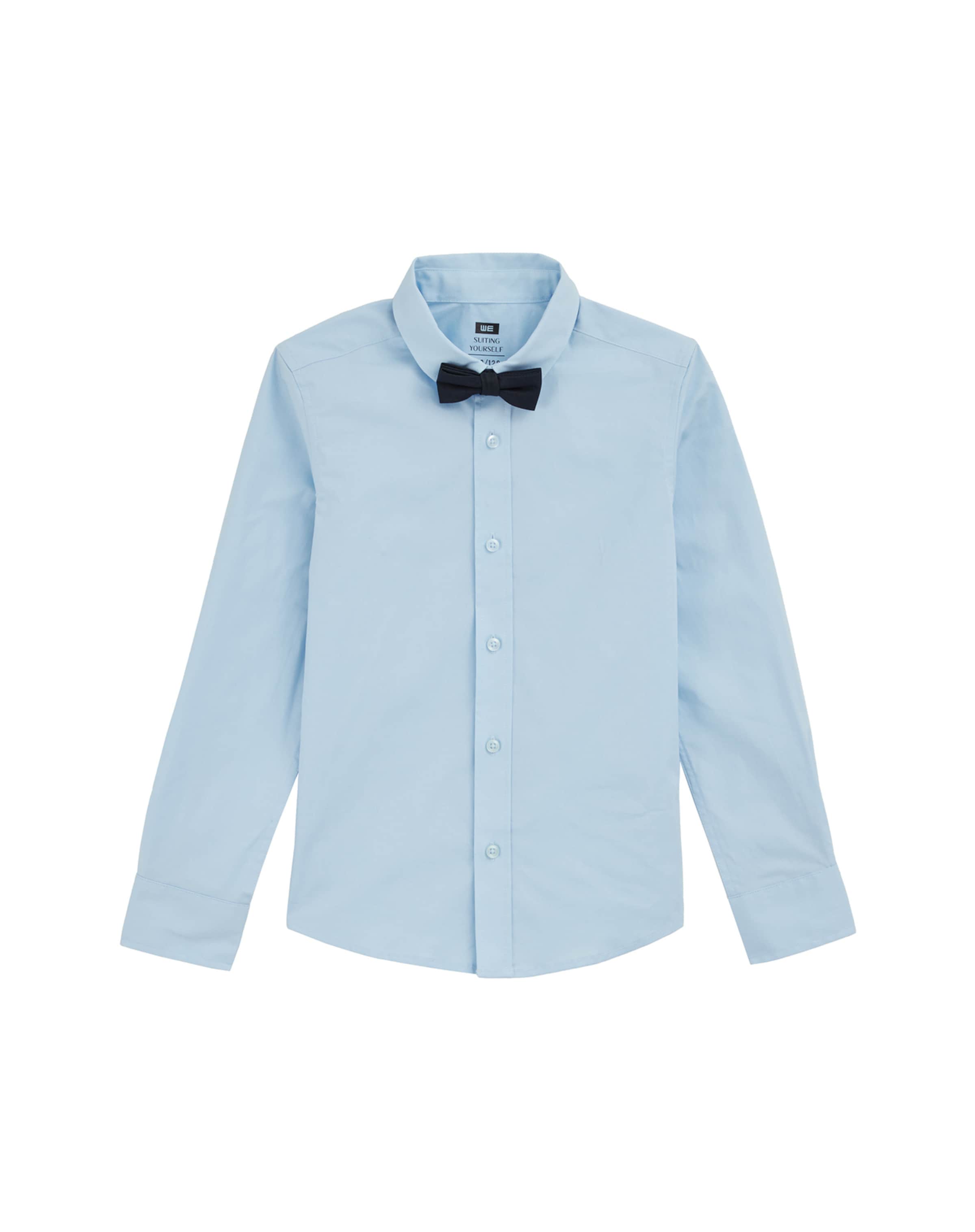 WE Fashion Regular fit Πουκάμισο σε μπλε: μπροστά