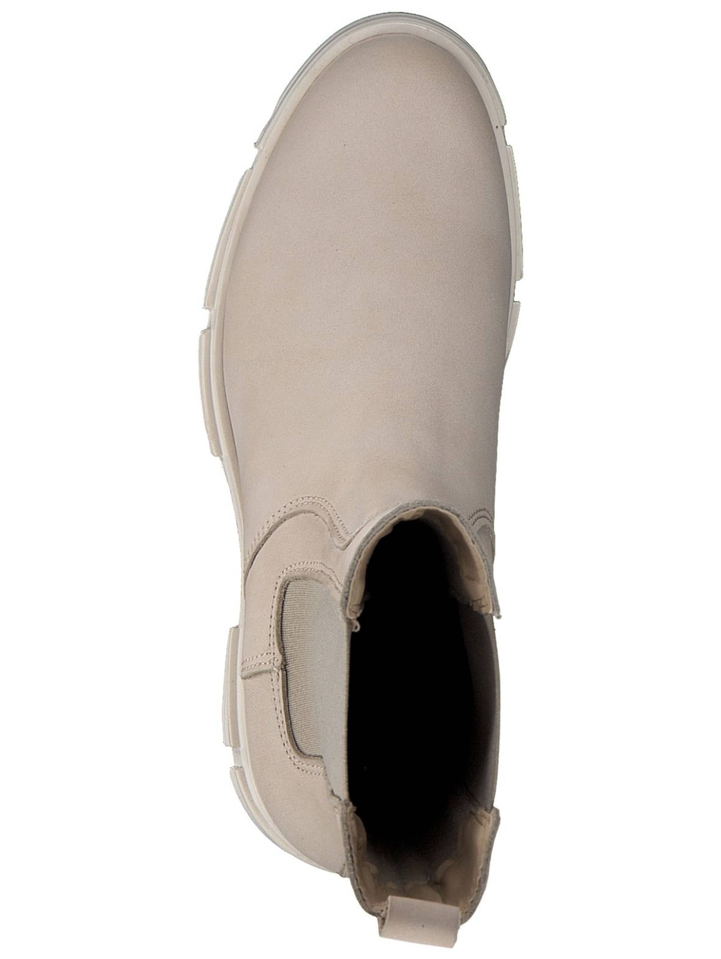 s.Oliver Chelsea boots in Beige