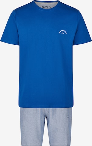 Phil & Co. Berlin Shorty 'Lounge Dreams' in Blau: Vorderseite