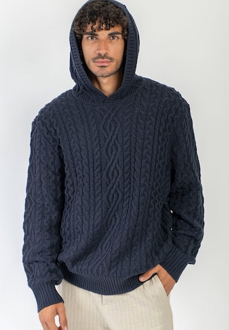 Kaotiko - Jersey 'APRES SKI' en azul: frente