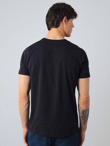 Honest Basics Shirt 'T-shirt Men' in Zwart