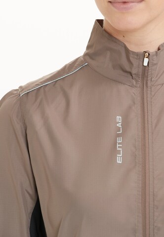 ELITE LAB Athletic Jacket 'Shell X1 Elite' in Brown