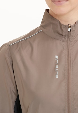 ELITE LAB Athletic Jacket 'Shell X1 Elite' in Brown