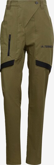 adidas Terrex Hose in khaki / schwarz, Produktansicht
