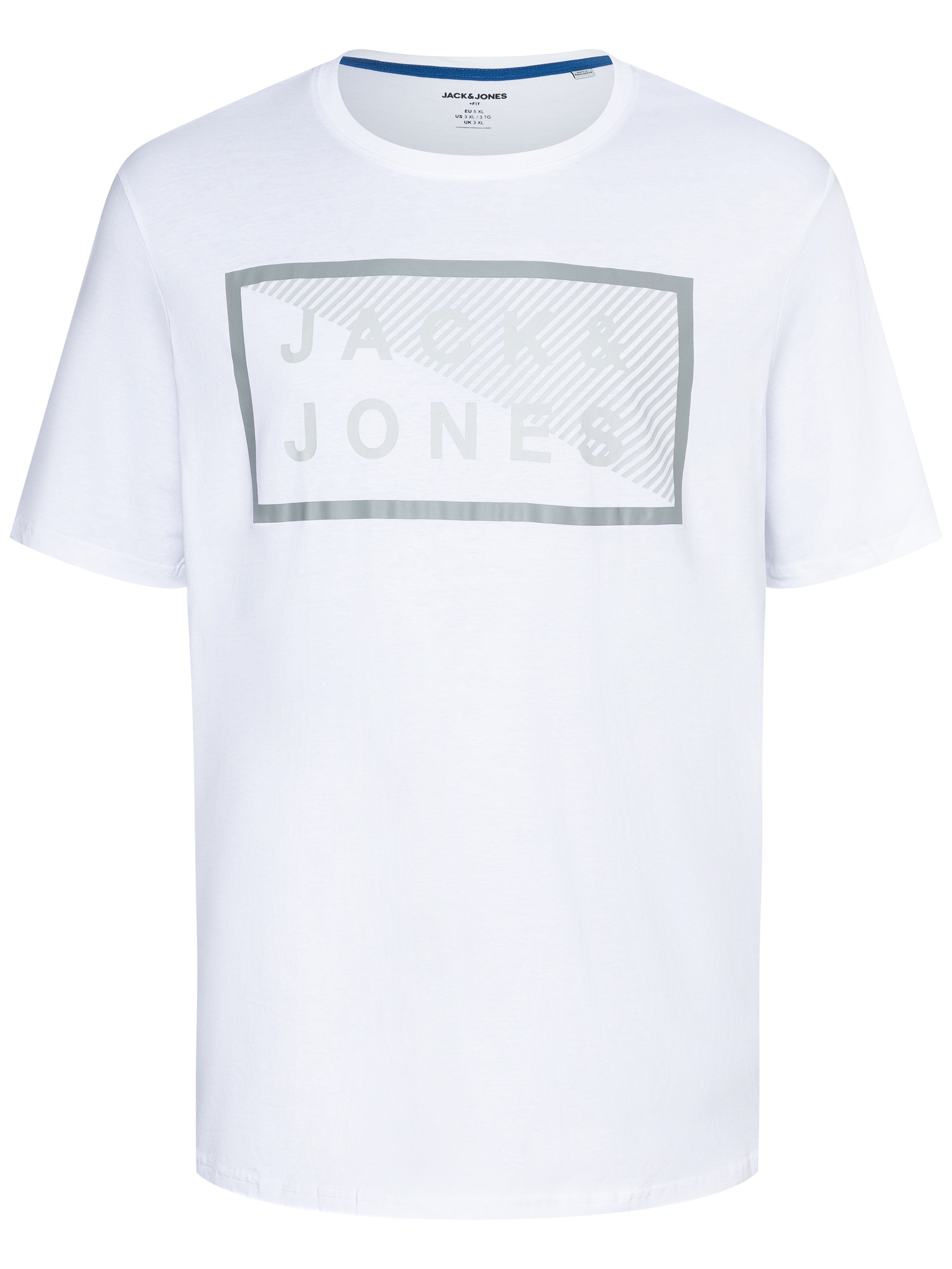 Uomo Maglie e T-shirt Jack & Jones Plus Maglietta Shawn in Bianco 