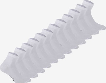 Diadora - Calcetines deportivos en blanco: frente