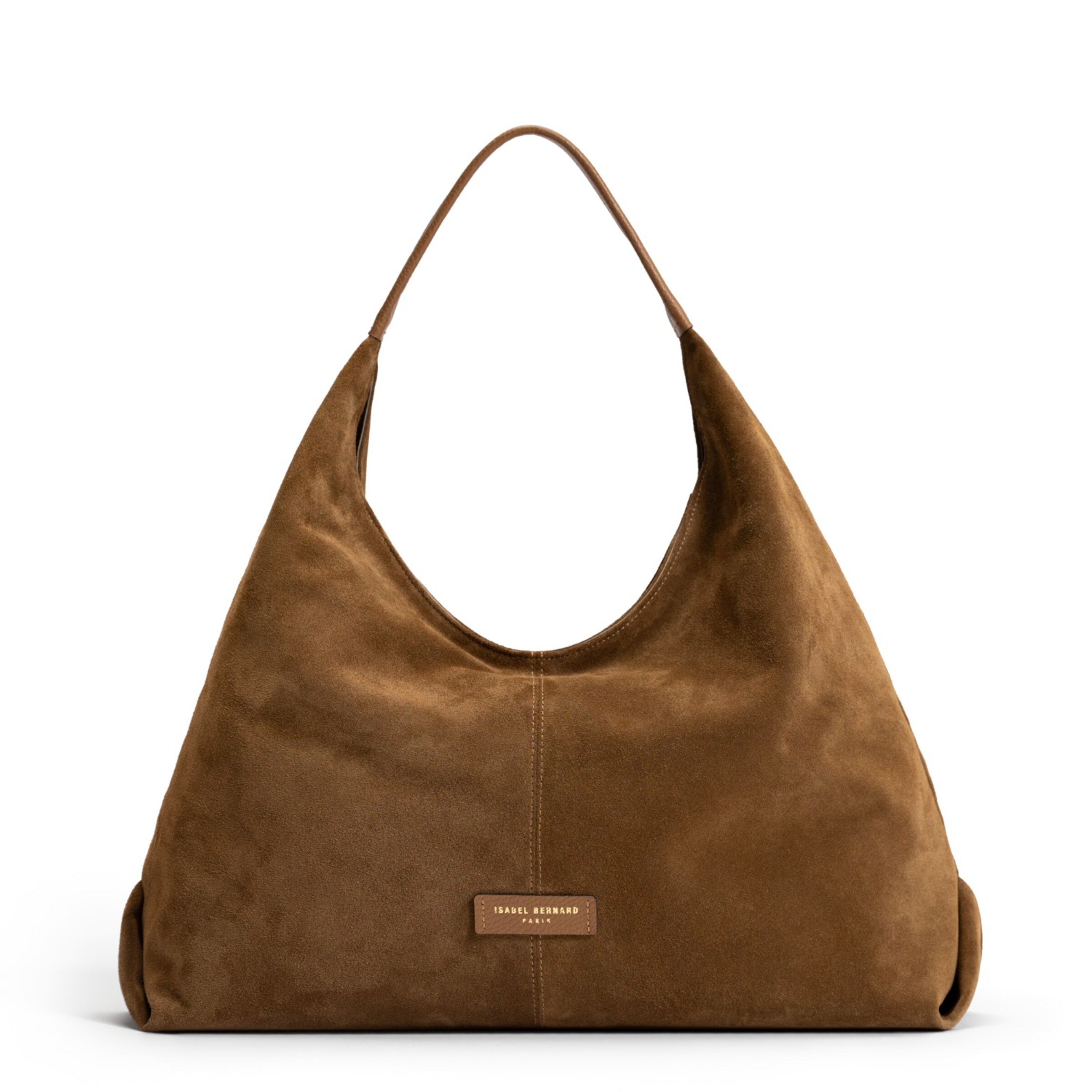 Isabel Bernard Shoulder Bag in Brown: front