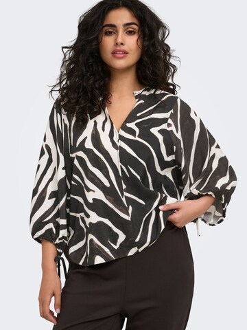 ONLY Carmakoma Bluse in Mischfarben: Vorderseite