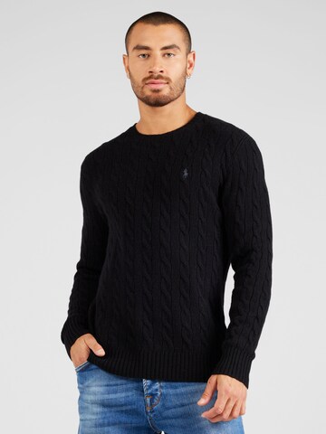 Polo Ralph Lauren Pullover in Schwarz: predná strana