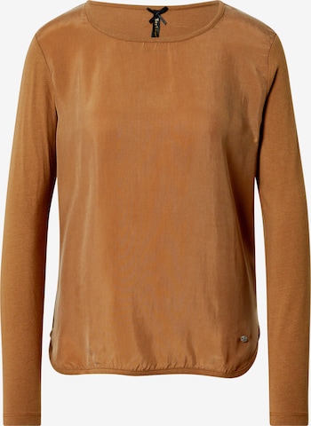 Key Largo Shirt 'IMPRESSION' in Brown: front