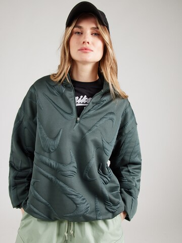 Nike Sportswear Свитшот в Зеленый: спереди