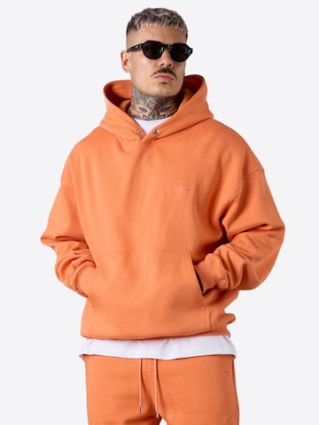 ESTEEM Sweatshirt 'Essential' in Orange: front