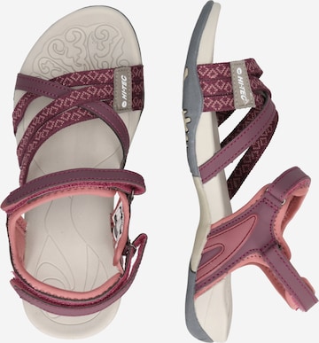 HI-TEC Sandalen 'Savanna' in Rood