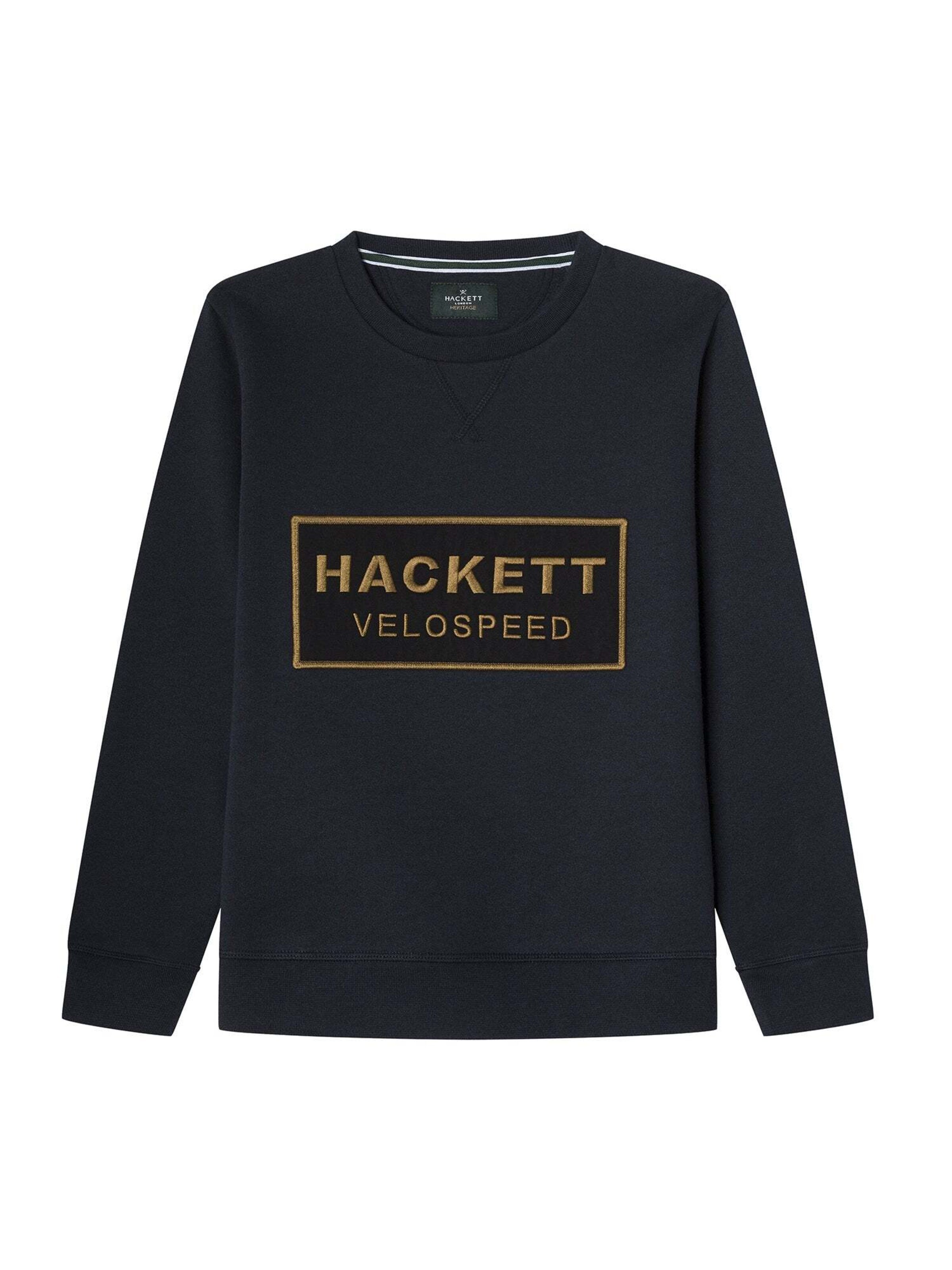 Felpa 'Heritage' di Hackett London in blu: frontale