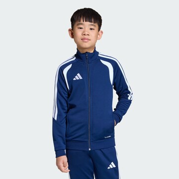 ADIDAS PERFORMANCE - Casaco de treino em moletão 'Tiro26 League' em azul: frente