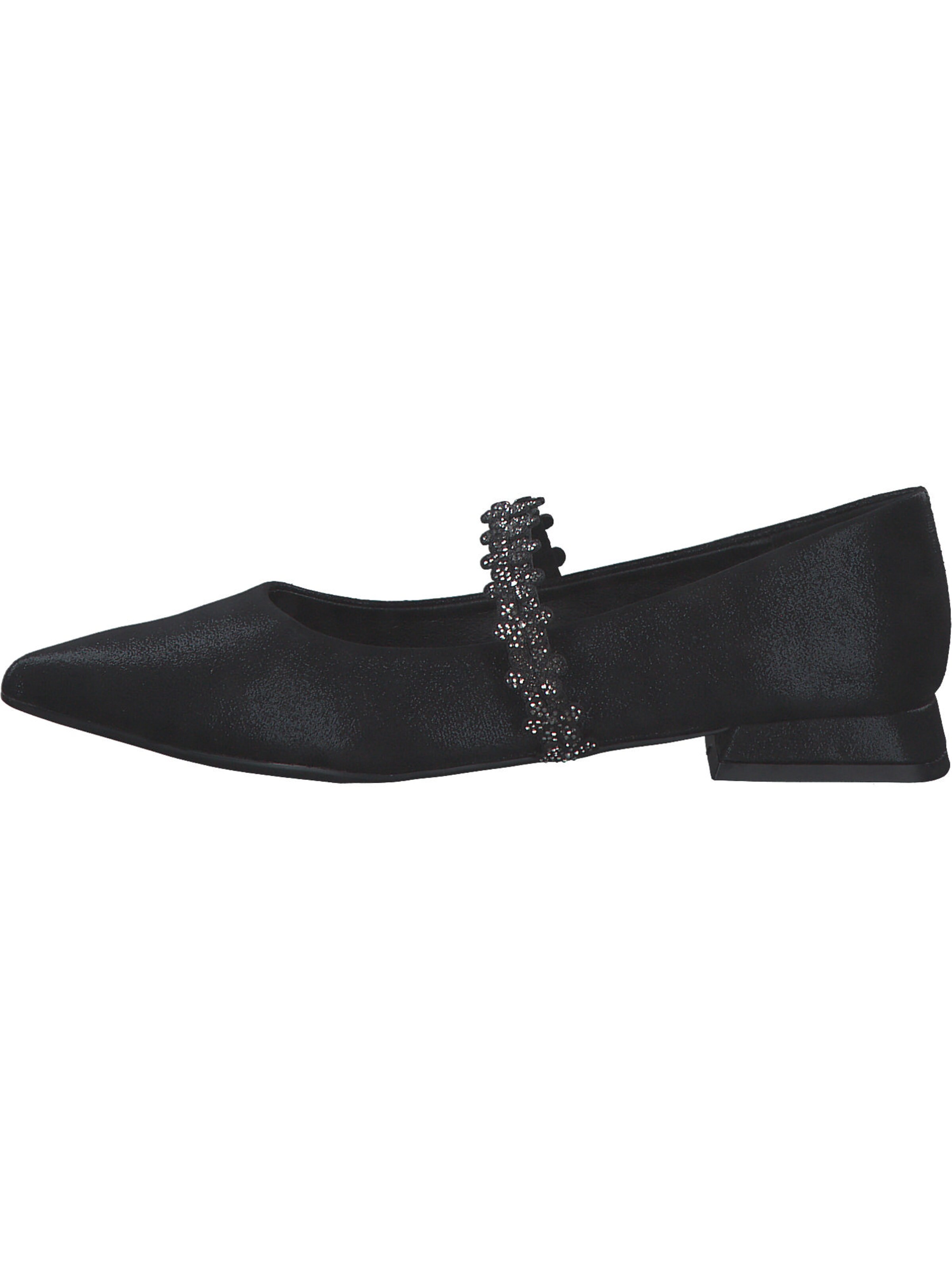 MENBUR Ballet Flats '25790-01' in Black