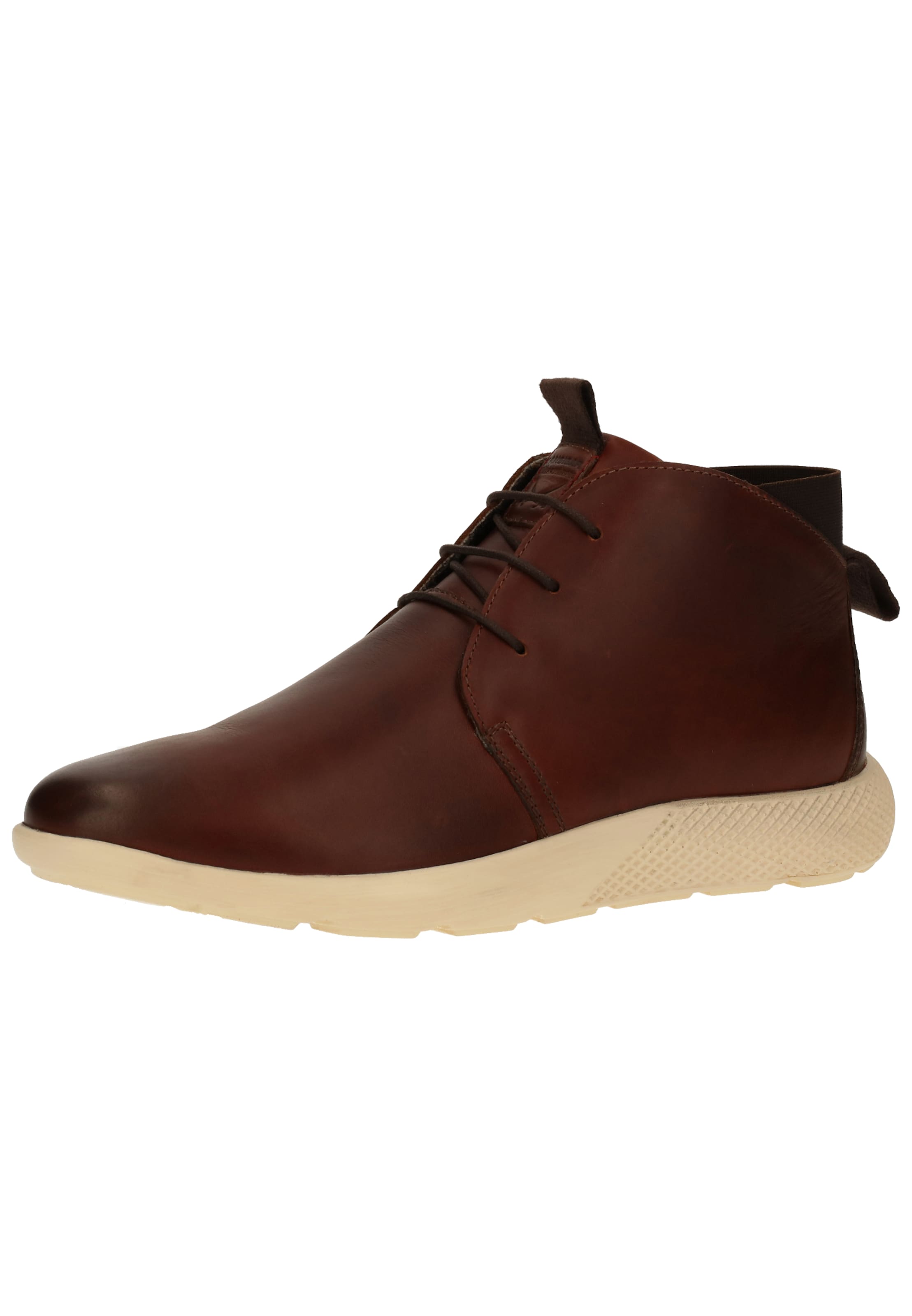 Bottines à lacets SANSIBAR en marron : devant
