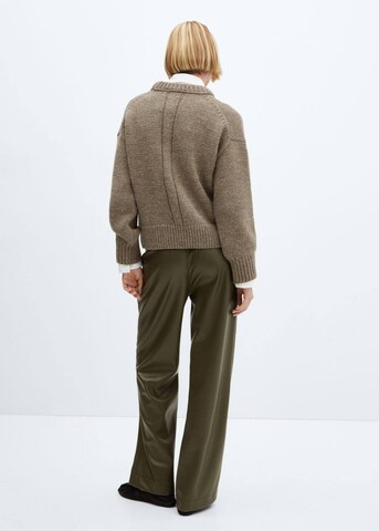 MANGO Regular Pants 'Charlize' in Green