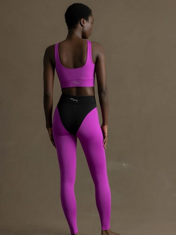 Bustier Soutien-gorge de sport 'Bustier' Hey Honey en violet