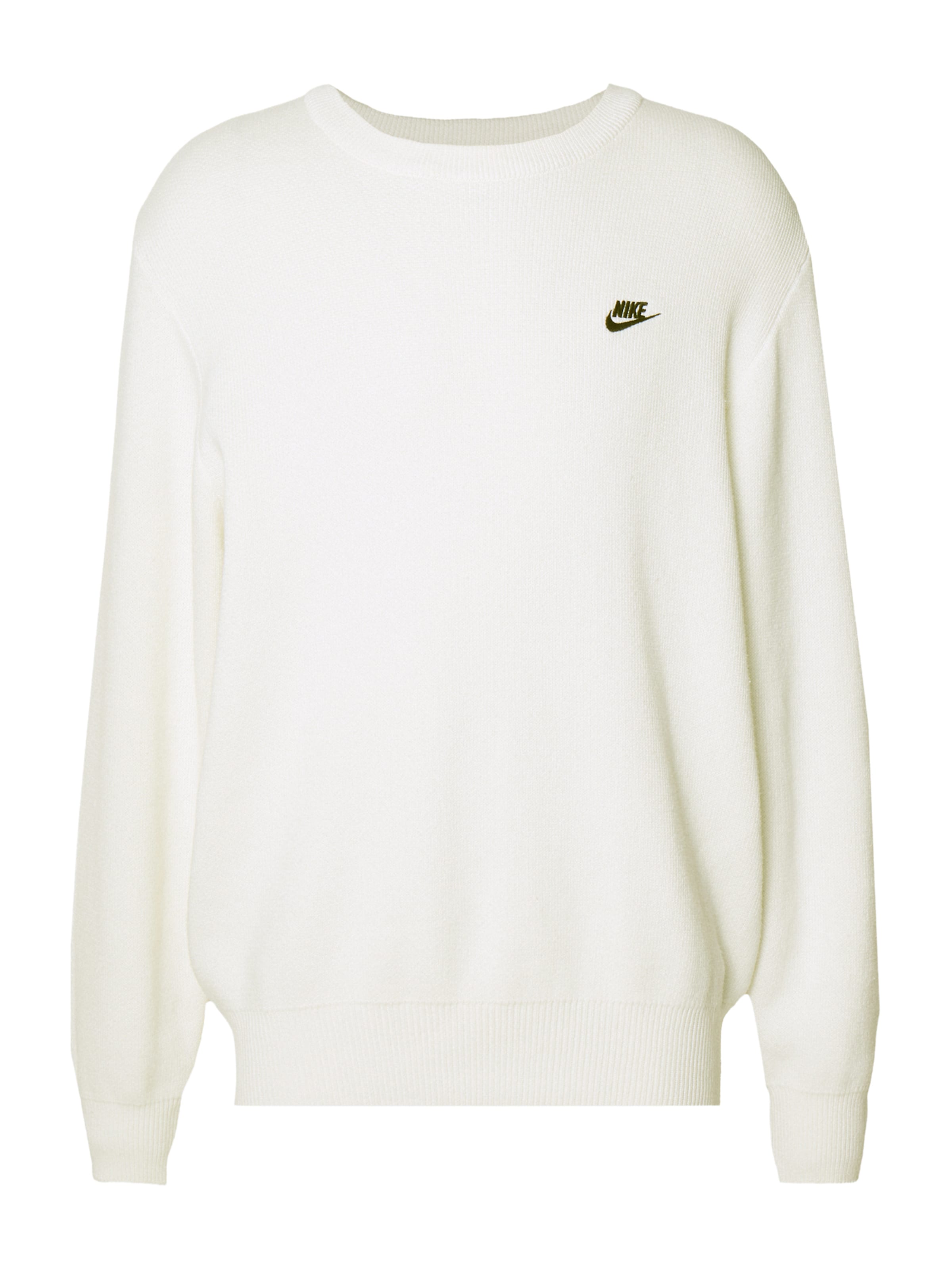 Pull-over 'CLUB' Nike Sportswear en blanc : devant