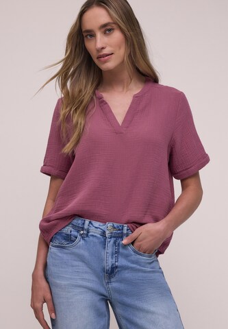 STREET ONE Bluse in Pink: Vorderseite