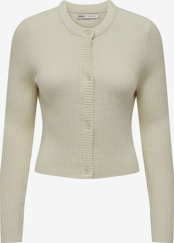 Cardigan 'ONLKATIA' ONLY en beige : devant