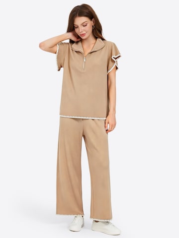 Imily Bela Huispak in Beige: voorkant