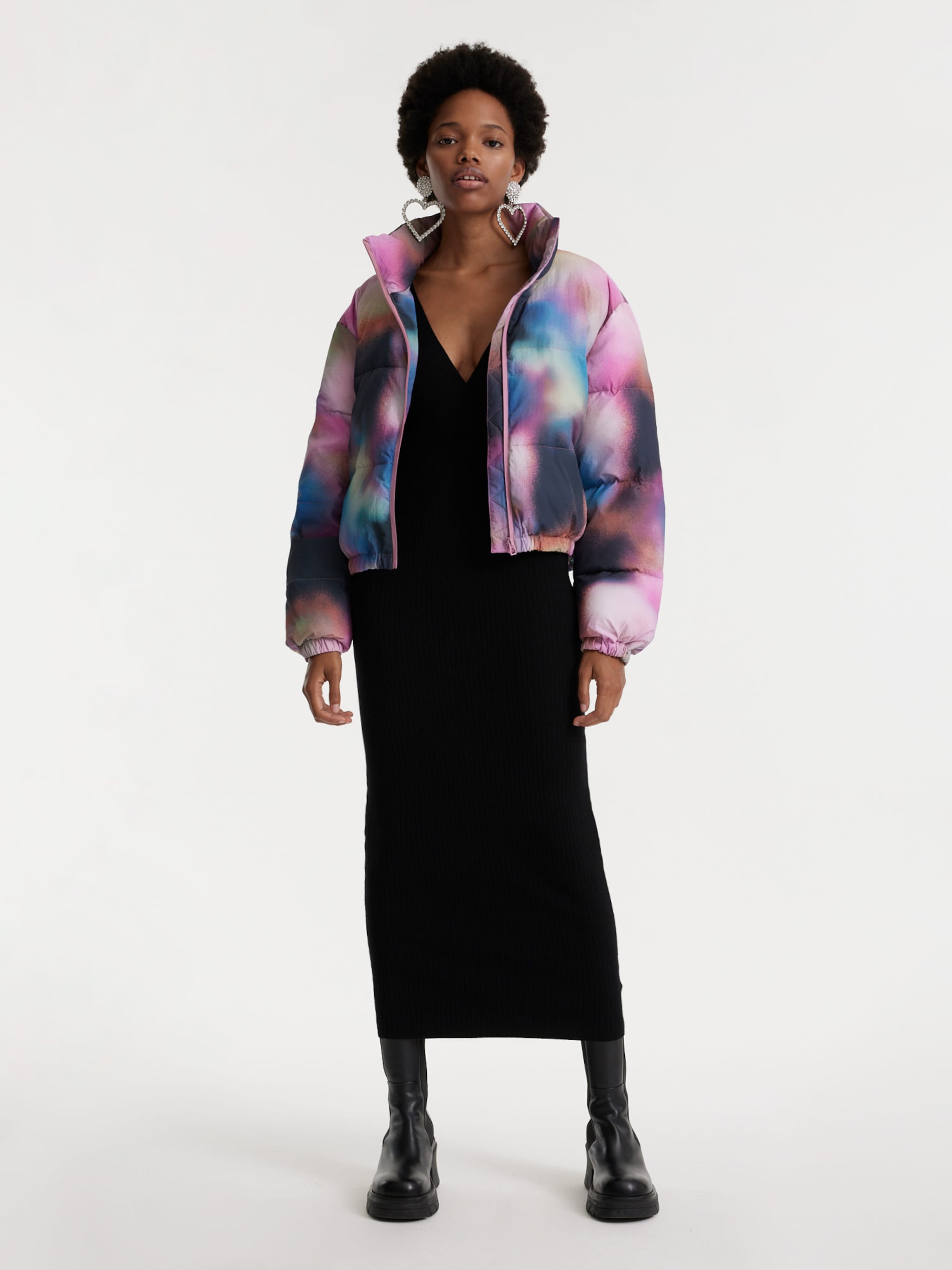 EDITED Producten Jurk 'LIORA' Zwart